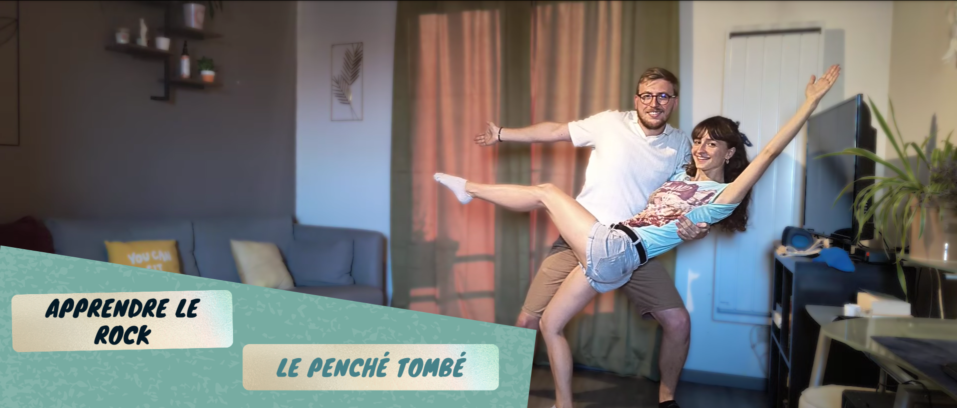 Vignette Penché tombé passe rock couple